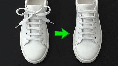 how to hide laces from shoes.